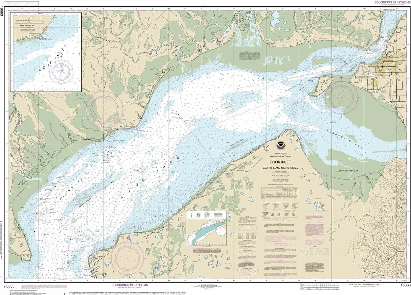 Find Nautical Navigation Charts - 16663 Scaled